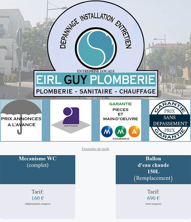 Logo GUY Plomberie
